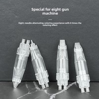 Машинка для татуажа Eight-Gun: специальная одинарная игла для татуажа губ и пункции, универсальная конструкция.