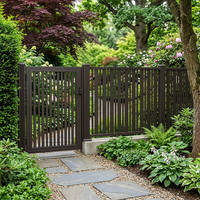 Valla de Jardín Resistente al Agua, Ecológica, Resistente a la Oxidación y a los Roedores, Fácil de Montar, de 6 Pies de Aluminio, para Patio y Jardín