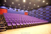 Sièges de cinéma modernes VIP, sièges de salle de spectacle, sièges de théâtre avec éponge haute densité