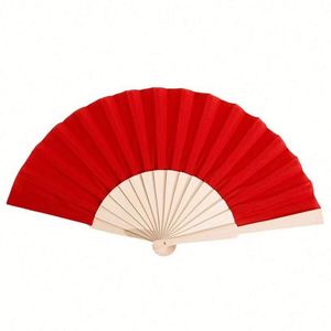 Éventail en bois personnalisé en bambou, souvenir de mariage, vente en gros 2021 - Product Image 1