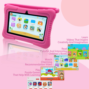 <span class=keywords><strong>7</strong></span>-inch độ nét cao IPS trẻ em máy tính bảng Quad core 2GB Bộ nhớ màu sắc tươi sáng thiết kế chuyên nghiệp hoàn hảo Món Quà Giáng sinh sản phẩm mới - Product Image 2