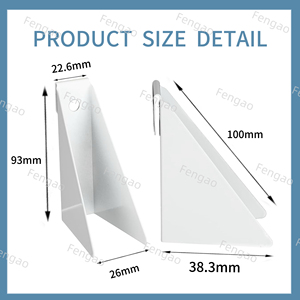Cales de <span class=keywords><strong>gouttière</strong></span> K-Style en aluminium pour gouttières de pluie de 5 pouces, inclinables de 6/12 à 10/12, blanches - Product Image 1
