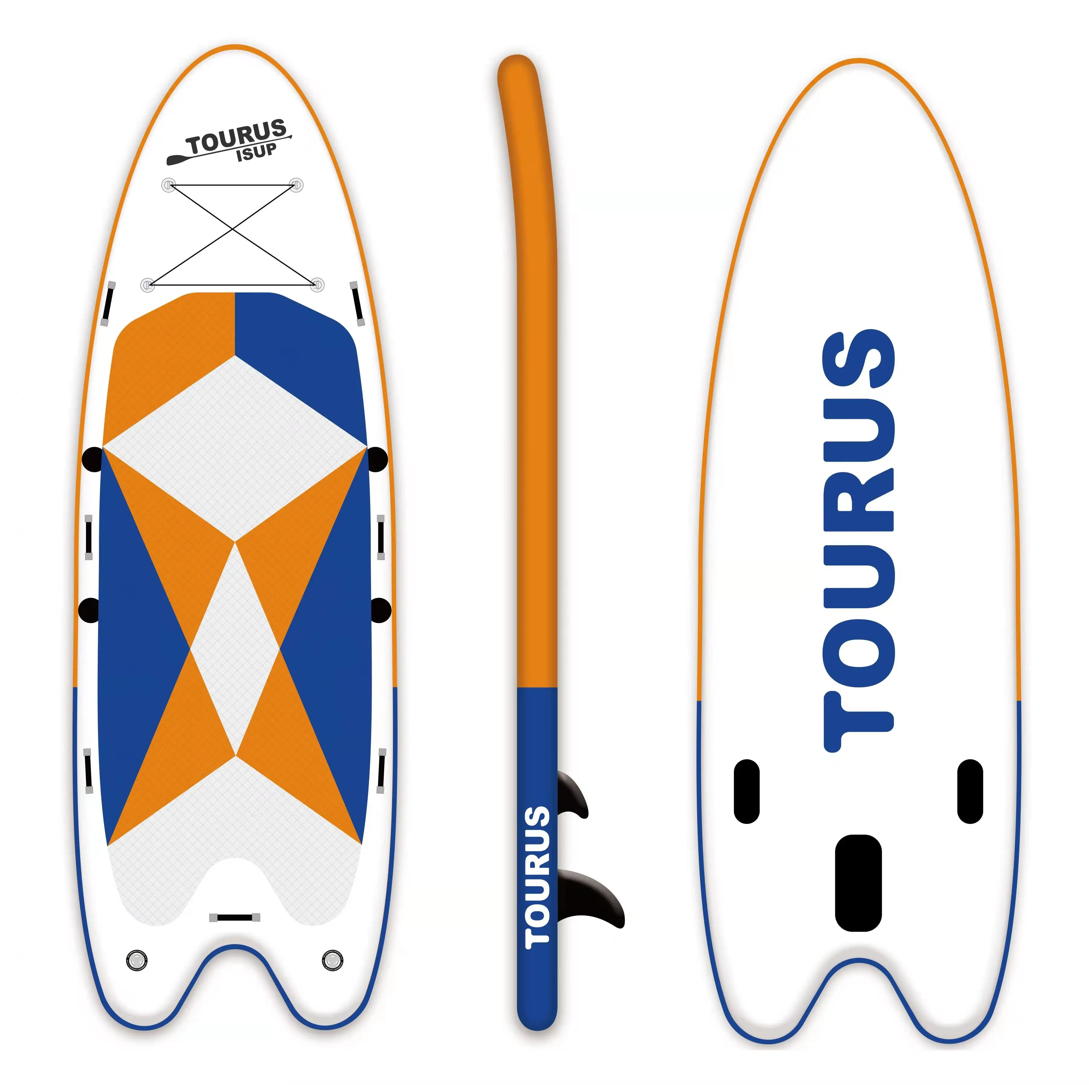 2022 new arrival inflatable sup board paddle board wood transparent clear paddle board