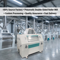 Fabricant chinois Quanfeng, machine à broyer le blé pneumatique, 50-100 TPD, acier au carbone/acier inoxydable, moulin à farine haute productivité