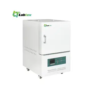 Labtex laboratory 1800c muffle furnace seramic chamber heat treatment muffle furnace 1200 1300 1500 degree celsius