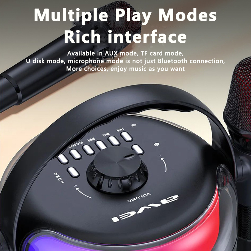 New Symphony Lighting K Song Party Speaker 1000w Karaoke