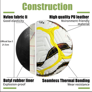 Ballon de football Taille 5 Ballon de football Machine de ballon de football de haute qualité et football pour <span class=keywords><strong>match</strong></span> professionnel et entraînement cheaperball - Product Image 1