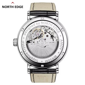 2025 NORTH EDGE AMOY New Sapphire Automatic <b>Mechanical</b> <b>Watch</b> Tourbillon Hollow Through Men's Classic <b>Watch</b> - Product Image 3
