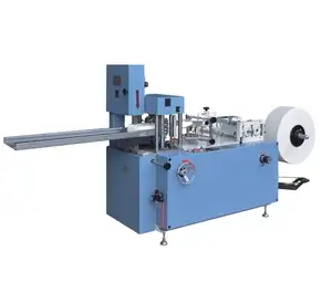 Automatic Cotton Towel Production Processing Line Cutting Non Woven Fabric Cotton Facial Tissue Folding Pack Machine