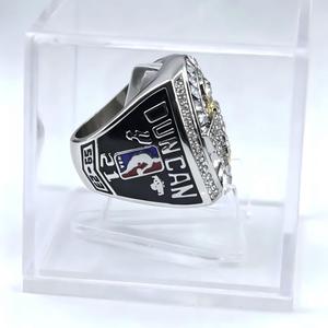 Anello Commemorativo del Campionato 2005 dei San Antonio Spurs, Anello da Collezione per Tifosi di Basket - Product Image 5