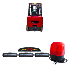 Luz <span class=keywords><strong>de</strong></span> Advertencia para Peatones en Montacargas, Luz <span class=keywords><strong>de</strong></span> Zona Roja, Detector <span class=keywords><strong>de</strong></span> Radar <span class=keywords><strong>de</strong></span> Asistencia <span class=keywords><strong>de</strong></span> Reversa, 12-80V, IP68, Impermeable, Sistema <span class=keywords><strong>de</strong></span> Seguridad para Almacenes - Product Image 2