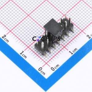 A254US-WS07P-PC075 Pin Header SMD,P=2.54mm Connector 2x7P Square Hole Double Row 14P - Product Image 1