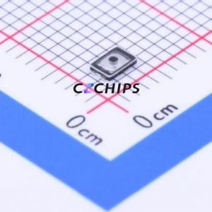 1TS015A-1600-0600-CT Tactile Switch SMD,3x2mm Switch Single Pole Single Throw Round Button 1.6N Vertical Mount - Product Image 1