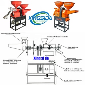 High Quality Diesel Engine Electric Motor <strong>Rice</strong> Milling <strong>Machine</strong> 220V Steel Construction High Productivity <strong>Home</strong> Use - Product Image 4