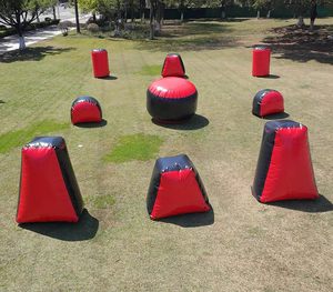 Conjunto de Búnkeres Inflables Personalizados para Paintball, Arena de Juego de Tiro al Aire Libre de PVC, Búnkeres Inflables Portátiles para Paintball y Tiro con Arco - Product Image 3