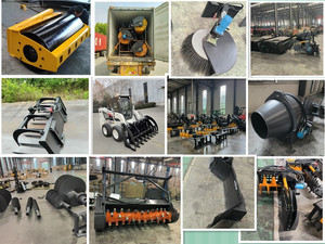Mesin Pemotong Rumput Rotary Wecan Slashers, Kabin Tertutup, AC, Mini Skid Steer <span class=keywords><strong>Loader</strong></span>, <span class=keywords><strong>Wheel</strong></span> <span class=keywords><strong>Loader</strong></span>, Gearbox 3230kg, Diesel - Product Image 6