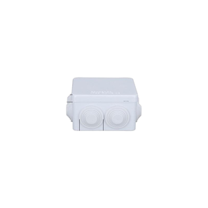 85x85x50mm IP65 Waterproof Junction Box ABS Plastic Pre-drilled 7 Holes with <b>Rubber</b> Plugs Outdoor Electrical Enclosure - Product Image 2