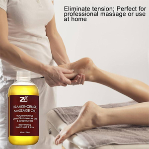 Miscela di oli essenziali 100% naturali di lavanda e incenso, olio da massaggio calmante <span class=keywords><strong>per</strong></span> aromaterapia, <span class=keywords><strong>per</strong></span> alleviare l'ansia. - Product Image 2