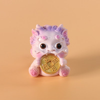 Figurines personnalisées en résine, ornements créatifs et adorables, nouvelle collection de figurines artisanales en résine PI Xiu, décorations de collection.