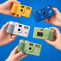 Appareil photo numérique sans film, rétro, sans écran, avec WIFI, filtres personnalisables, 20MP, lumière LED, carte mémoire