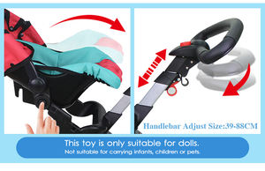 Feili toys-cochecito de bebé con asiento de coche y manillar ajustable, recién llegado, 2020 - Product Image 3