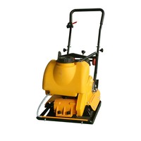 Compacteur à plaque vibrante diesel à essence parfaitement réversible et unidirectionnel Compacteur à plaque de sol soigné 80kgs