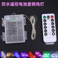 Guirnalda de Luces LED de Navidad con Control Remoto, 8 Modos, Temporizador, Regulable, Impermeable, para Decoración de Jardín Navideño