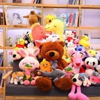 Mainan Boneka Hewan Plush Claw Machine Kawaii 8 Inch Grosir - Boneka Isi Lembut Lucu untuk Hadiah Ulang Tahun dan Acara