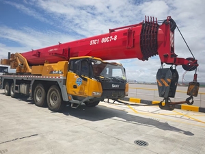 Sany 130T Crane มือสองสภาพใช้งานส่วนประกอบหลักได้แก่เครื่องยนต์มอเตอร์และกระปุกเกียร์และปั๊มอยู่ในสภาพดี - Product Image 6
