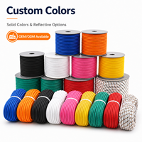 Cordon élastique rond personnalisé de 1 mm, 2,5 mm, 3 mm, 5 mm, 6 mm, 7 mm, 8 mm, 10 mm, 18 mm, 20 mm, 30 mm, plusieurs couleurs, corde antichoc