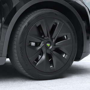 Cache-roue de 19 pouces pour <span class=keywords><strong>Tesla</strong></span> <span class=keywords><strong>Model</strong></span> Y, entièrement enveloppant, avec décorations Cyclone et Darth Vader. - Product Image 5