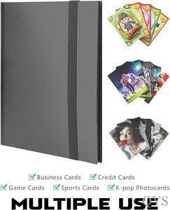 สมุดใส่การ์ดสะสม QYS หลายสี 9 ช่อง สำหรับการ์ด TCG และการ์ดเบสบอล - Product Image 3