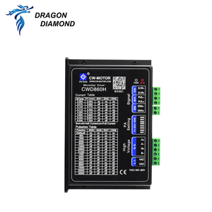 Cwd860h điều khiển động cơ bước 0-7.2a 60-110V DC 40-80V AC cho NEMA 34 động cơ CNC Router Máy khắc laser điều khiển bước - Product Image 1