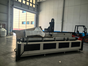 3000 mm Arbeitsbereich <span class=keywords><strong>3</strong></span>-Achsen-Doppelspindel-CNC-Fräs- und Bohrmaschine für Aluminiumfensterherstellung - Product Image 2