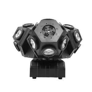 18*10w a tre teste a testa mobile a testa Laser a fotodiodo rotante per capelli luci da discoteca Bar illuminazione da palco da discoteca - Product Image 1
