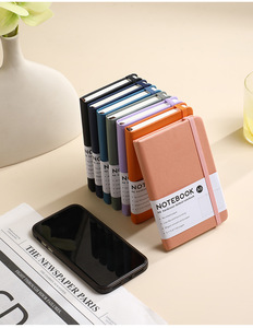 Libretas Personalizadas con Logotipo Impreso, A5, A6, A4, Tapa Dura, Cuaderno de Cuero Suave, <span class=keywords><strong>Agenda</strong></span>, Diario de PU con Logotipo para Promoción - Product Image 3