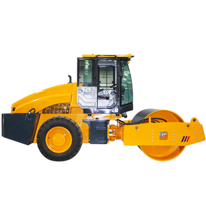 10 Ton Pequeno Mini Compactador De Rolo De Estrada De Asfalto Condução Diesel Vibratório Duplo Huade Motor/Rolo De Estrada De Alta Eficiência Do Motor - Product Image 2