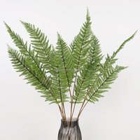 Branches de fougères artificielles mélangées L818, longues tiges, fausse verdure, feuillage décoratif, tiges florales pour arche de mariage, décoration intérieure
