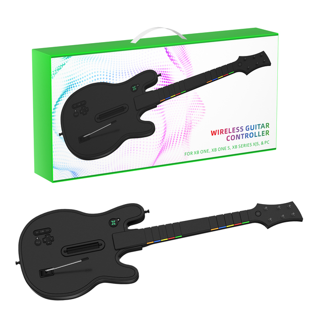 JYS Classic Style Wireless Joystick Guitar Controller PC Compatible BT Connection for Xbox Series & for Xbox One Gaming