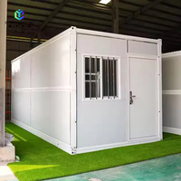 Maison préfabriquée pliable : construction modulaire à assemblage rapide pour bureau et usage d'urgence