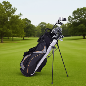 Bolsa de golf impermeable de 9 pulgadas con ruedas y bolsillos para zapatos para adultos - Product Image 2