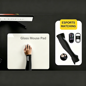 Manchettes de jeu PC personnalisables pour e-sport, anti-friction, de précision, pour tapis de souris - Product Image 2