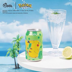 Bebida Carbonatada QDOL330ml al por Mayor, Sabor a Melocotón Blanco, Sabor a Lima, Sabor a Fruta, Bebidas Exóticas - Product Image 4