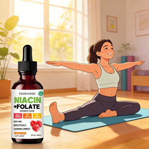 Custom <strong>Vitamin</strong> Formula <strong>Methylcobalamin</strong> <strong>B12</strong> Oral Liquid Drops Fast-Absorbing Energy Metabolism &amp; Nerve Support Alcohol-Free Adult - Product Image 1