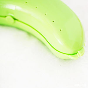 Scatola portaoggetti a Banana per viaggi all'aperto custodia protettiva per Banana carina contenitore per viaggio all'aperto porta <span class=keywords><strong>frutta</strong></span> per pranzo all'aperto - Product Image 4