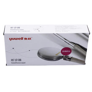 Estetoscopio Yuwell Blanco para Adultos, Dispositivo de Escucha Médica de Un Solo Uso, Sin Fuente de Alimentación, Operación Manual, Instrumento Clase I - Product Image 2