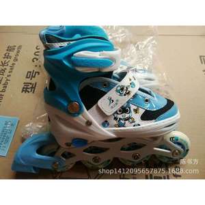 Children's Inline Skates Adjustable Pink Mesh Lining <b>Rubber</b> Sole For Age 3-10 Kids Gift <b>Roller</b> Skates - Product Image 3