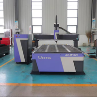 Routeur CNC Acctek Haut de Gamme 1325 1530, Machine de Fabrication de Portes d'Armoires en Bois CNC 5*10FT, Machine de Gravure de Meubles en Contreplaqué