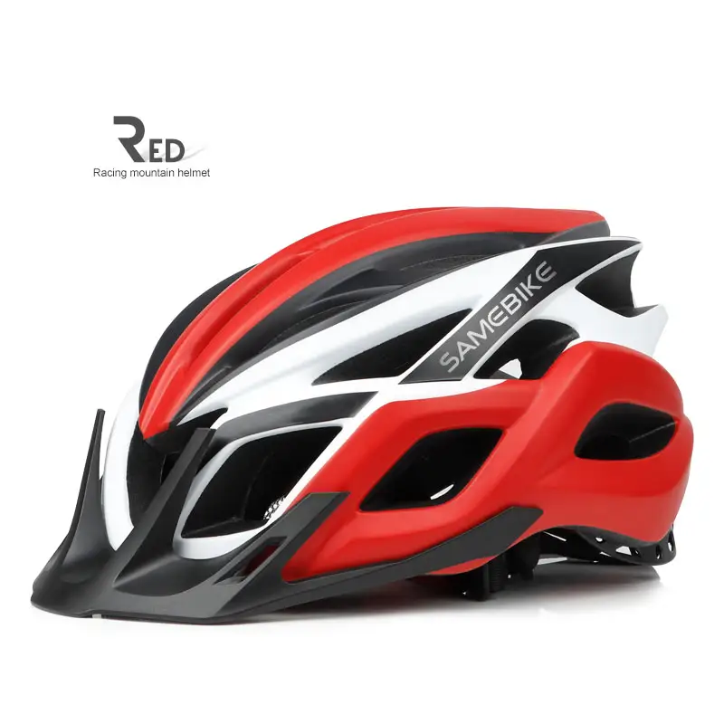 Smart bicycle helmet OEM factory CE Adult helmet for electric bike motorcycle bicycle sport Mtb Helmet LED rare light