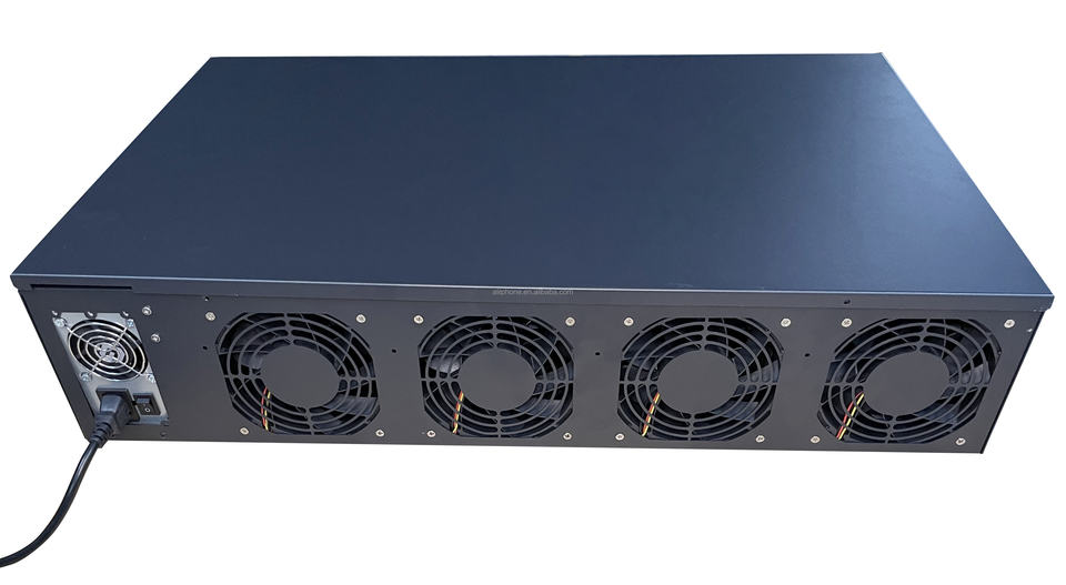 Computer Earleier 65mm Spacing 8GPU Computer case 8 GPU Computer Server Chassis with B75 ...